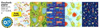 TEDi Geschenkpapier Angebot