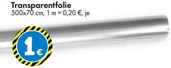 TEDi Transparentfolie Angebot