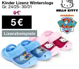 Woolworth Kinder Lizenz Winterclogs Angebot