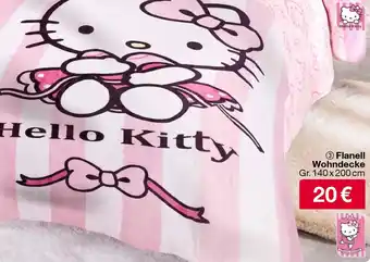 Woolworth Flanell Wohndecke Angebot