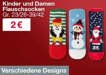 Woolworth Kinder und Damen Flauschsocken Angebot
