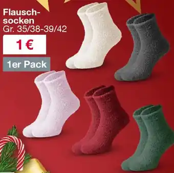 Woolworth Flauschsocken Angebot
