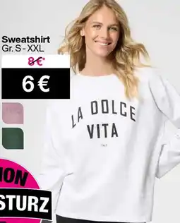 Woolworth Sweatshirt Angebot