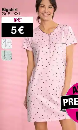 Woolworth Bigshirt Angebot