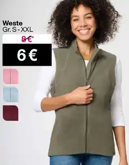 Woolworth Weste Angebot