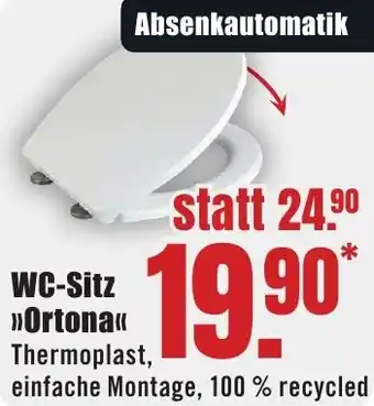 B1 Discount Baumarkt WC-Sitz Ortona Angebot