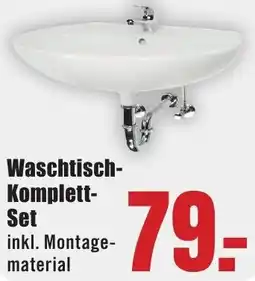 B1 Discount Baumarkt Waschtisch Komplett Set Angebot