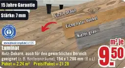B1 Discount Baumarkt Laminat Angebot