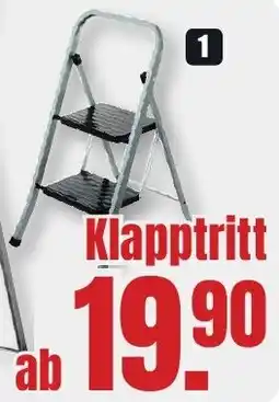 B1 Discount Baumarkt Klapptritt Angebot