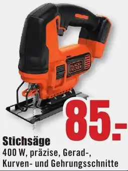 B1 Discount Baumarkt BLACK+DECKER Stichsäge Angebot