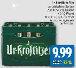 diska Ur-Krostitzer Bier Angebot