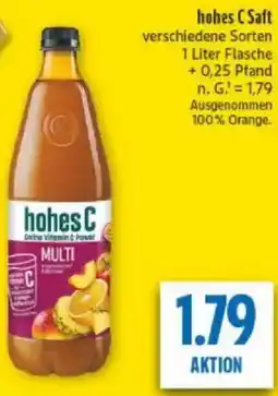diska hohes C Saft Angebot
