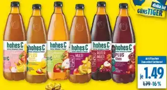 diska hohes C Saft Angebot