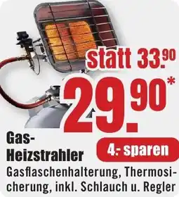 B1 Discount Baumarkt Gas Heizstrahler Angebot