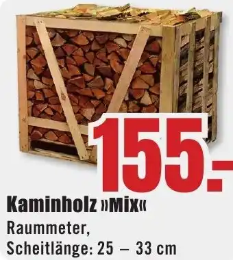 B1 Discount Baumarkt Kaminholz MIX Angebot