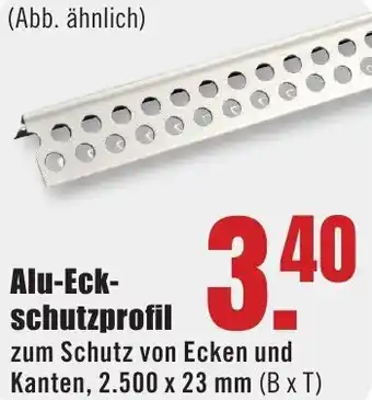 B1 Discount Baumarkt Alu-Eckschutzprofil Angebot