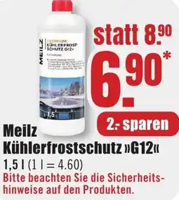 B1 Discount Baumarkt Meilz Kühlerfrostschutz G12 Angebot