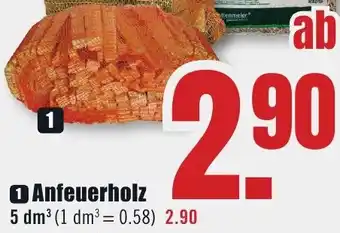 B1 Discount Baumarkt Anfeuerholz Angebot