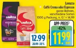 diska Lavazza Caffè Crema oder Espresso Angebot