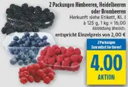 diska Himbeeren, Heidelbeeren oder Brombeeren Angebot