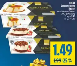 diska EDEKA Genussmomente Dessert Angebot