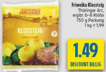 diska Friweika Klossteig Angebot