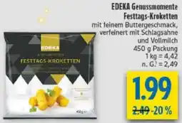 diska EDEKA Genussmomente Festtags-Kroketten Angebot