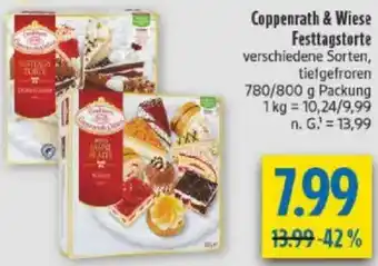 diska Coppenrath & Wiese Festtagstorte Angebot