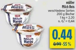 diska müller Milch Reis Angebot