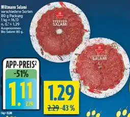 diska Wiltmann Salami Angebot