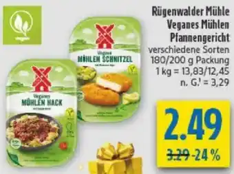 diska Rügenwalder Mühle Veganes Mühlen Pfannengericht Angebot