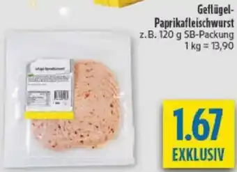 diska Geflügel Paprikafleischwurst Angebot