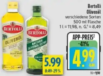 diska Bertolli Olivenöl Angebot