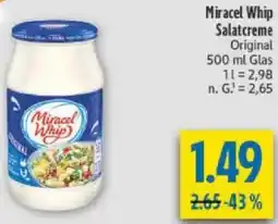 diska Miracel Whip Salatcreme Angebot
