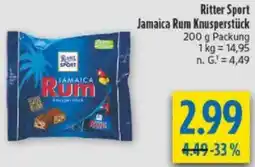 diska Ritter Sport Jamaica Rum Knusperstück Angebot
