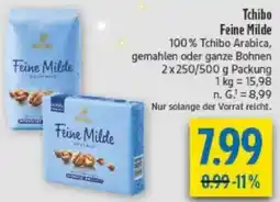 diska Tchibo Feine Milde Angebot