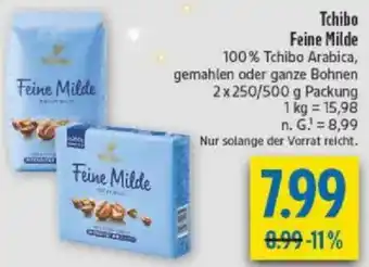 diska Tchibo Feine Milde Angebot