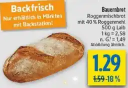 diska Bauernbrot Roggenmischbrot Angebot