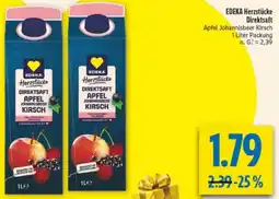 diska EDEKA Herzstücke Direktsaft Angebot