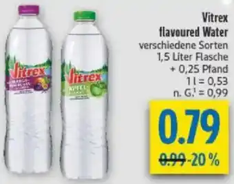 diska Vitrex flavoured Water Angebot