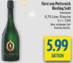 diska Fürst von Metternich Riesling Sekt Angebot