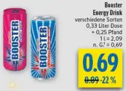 diska Booster Energy Drink Angebot
