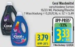 diska Coral Waschmittel Angebot