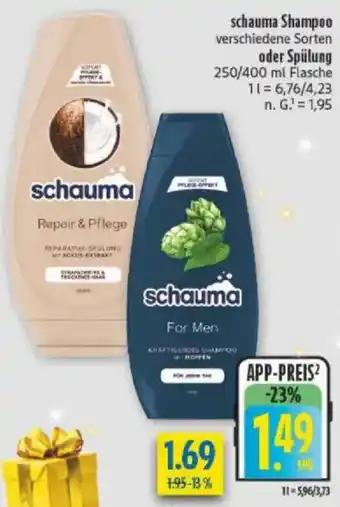 diska schauma Shampoo oder Spülung Angebot