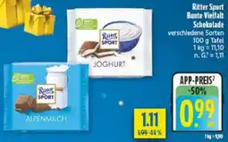 diska Ritter Sport Bunte Vielfalt Schokolade Angebot