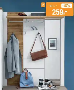 Opti Wohnwelt Vito Garderobenpaneel Angebot