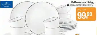 Opti Wohnwelt Seltmann Weiden Kaffeeservice 18-tlg. Angebot