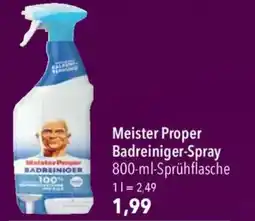CITTI Markt Meister Proper Badreiniger-Spray Angebot