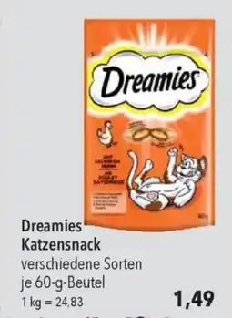 CITTI Markt Dreamies Katzensnack Angebot