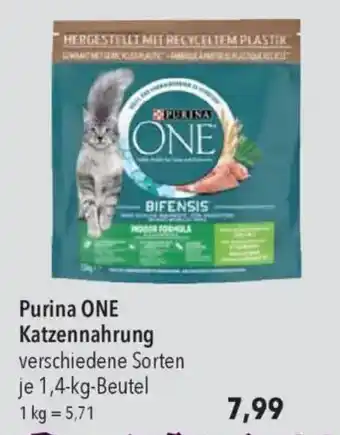 CITTI Markt Purina ONE Katzennahrung Angebot